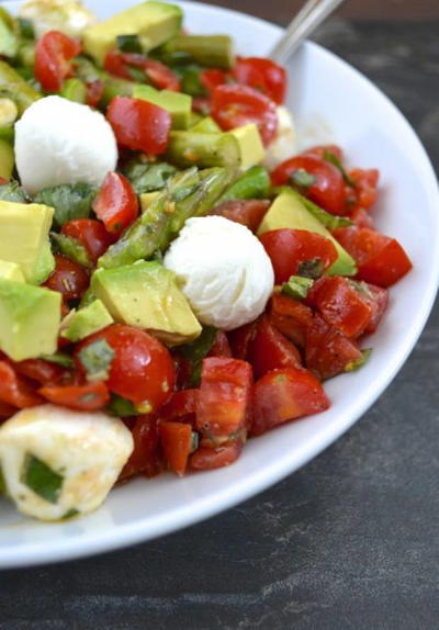 Asparagus Avocado Tomato Salad Asparagus Avocado Tomato Salad