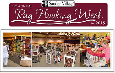 Rug Hooking Week 2015 Rug Hooking Week 2015