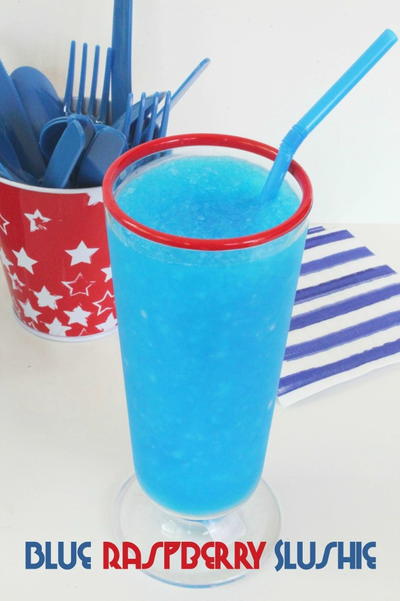 Blue Raspberry Slushie Blue Raspberry Slushie