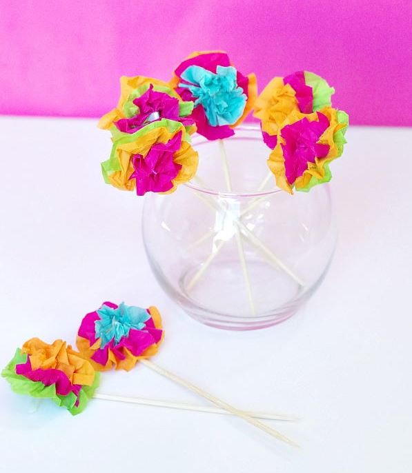 Mexican Flower Drink Stirrers Mexican Flower Drink Stirrers