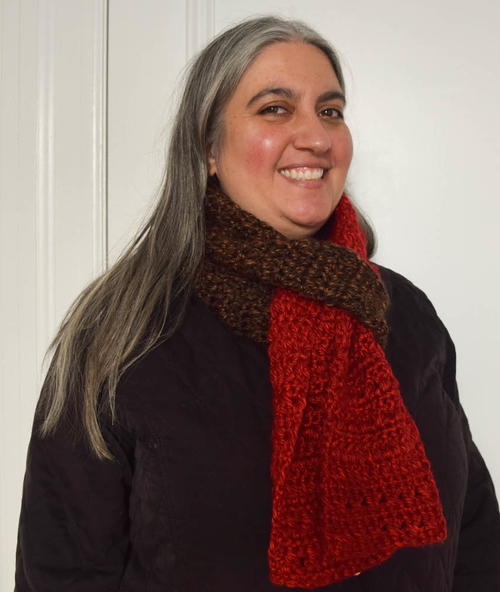 Color Blocked Co-Ed Scarf Color Blocked Co-Ed Scarf