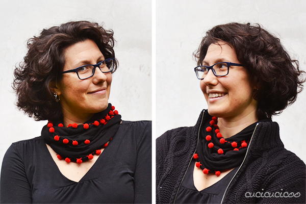 Easy Infinity Scarves in One or Two Fabrics Easy Infinity Scarves in One or Two Fabrics