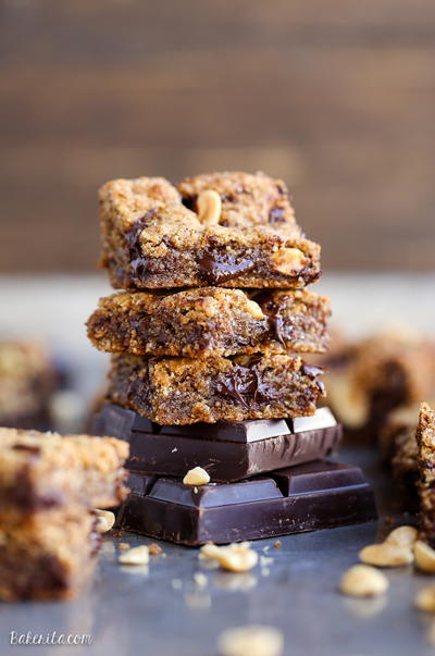 Peanut Butter Chocolate Chunk Blondies Peanut Butter Chocolate Chunk Blondies