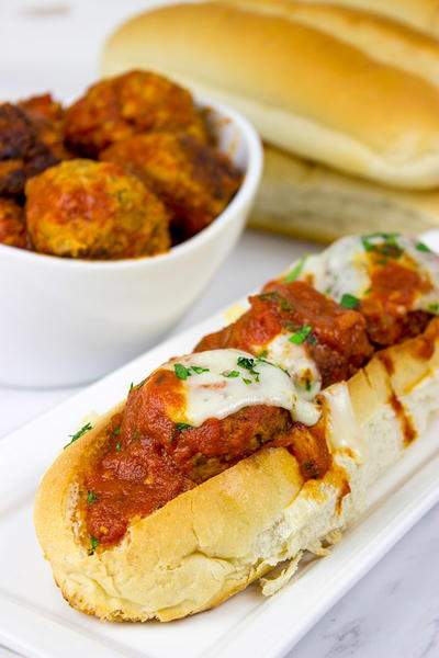 Slow Cooker Meatball Subs Slow Cooker Meatball Subs