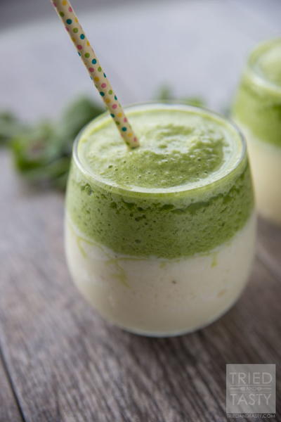 Pineapple Banana Layered Green Smoothie Pineapple Banana Layered Green Smoothie