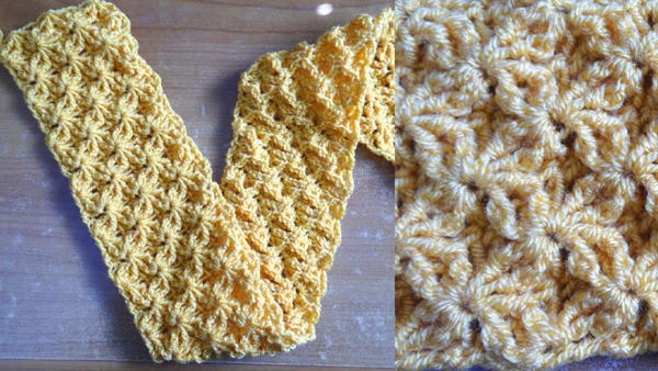 Shining Star Crochet Stitch