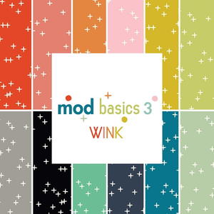 Mod Basics 3 Wink Fabric Collection