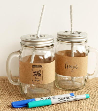 Mason Jars for Party Drinks