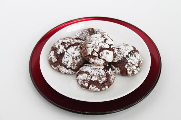 Easy Chocolate Coconut Crinkle Cookies Easy Chocolate Coconut Crinkle Cookies