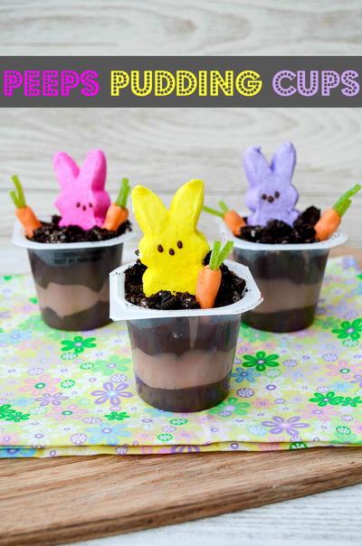 Peeps Pudding Cups Peeps Pudding Cups