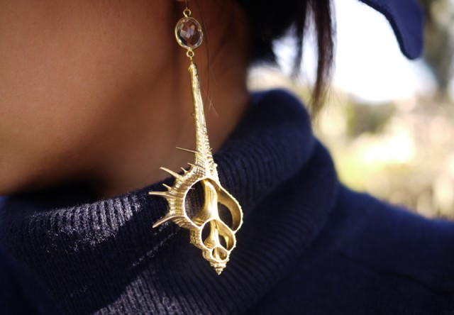 Shining Seashell DIY Earrings Shining Seashell DIY Earrings