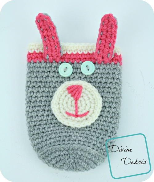 Bunny Bottle Can Cozy Bunny Bottle/ Can Cozy