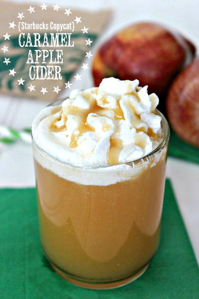 Homemade Starbucks Caramel Apple Cider Homemade Starbucks Caramel Apple Cider
