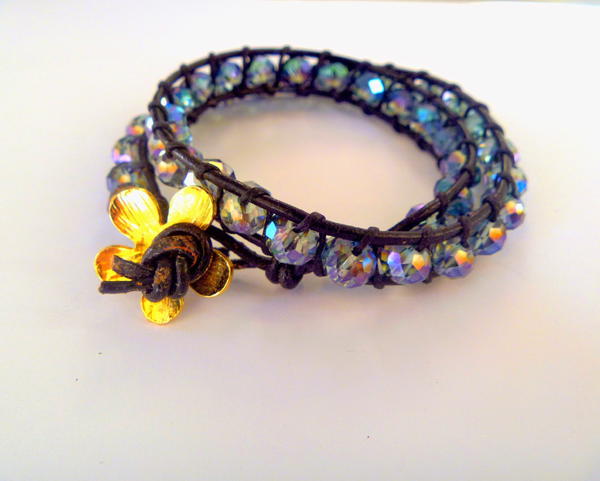 Sparkling Beaded Wrap Bracelet Sparkling Beaded Wrap Bracelet