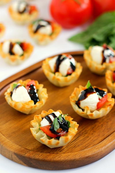Caprese Cups Caprese Cups