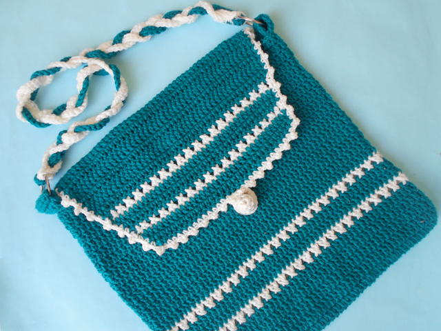 Crochet Shoulder Bag Crochet Shoulder Bag