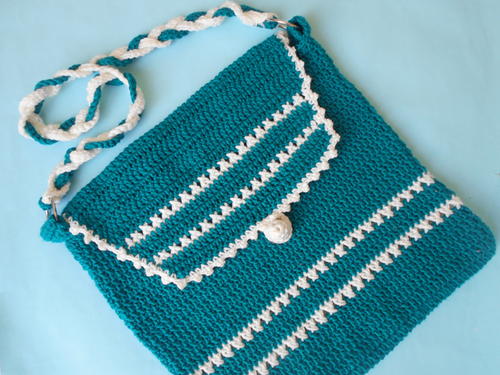 Crochet Shoulder Bag Crochet Shoulder Bag
