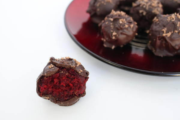 Chocolate Covered Cherry Cake Balls Chocolate Covered Cherry Cake Balls