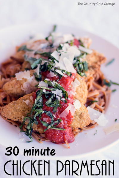 30 Minute Chicken Parmesan 30 Minute Chicken Parmesan