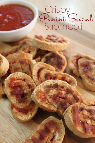 Crispy Panini Seared Stromboli Crispy Panini Seared Stromboli