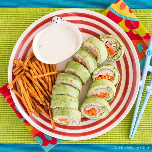Sushi Sandwich with Turkey and Cheese Sushi Sandwich with Turkey and Cheese