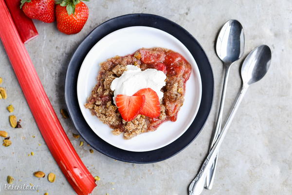 Strawberry Rhubarb Crisp Strawberry Rhubarb Crisp