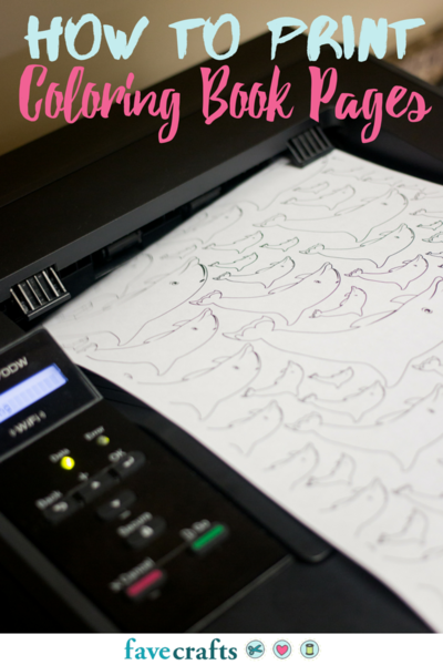 How to Print Coloring Book Pages How to Print Coloring Book Pages