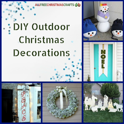 16 DIY Outdoor Christmas Decorations