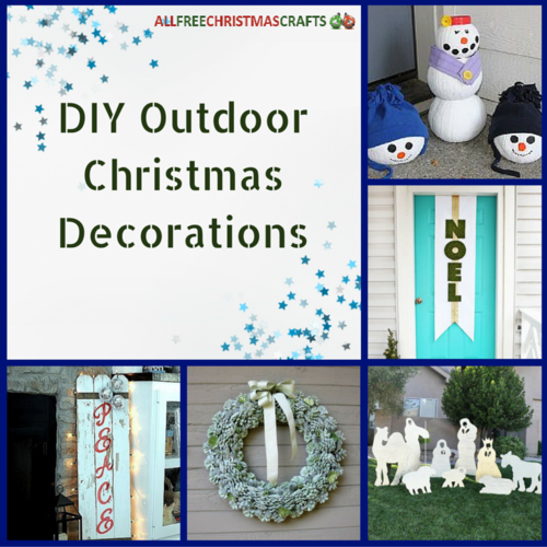 16 DIY Outdoor Christmas Decorations 16 DIY Outdoor Christmas Decorations