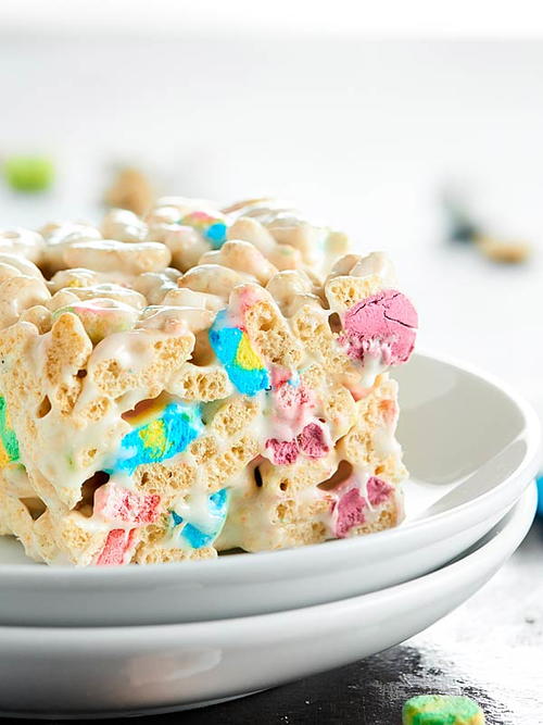 Lucky Charms Marshmallow Treats Lucky Charms Marshmallow Treats