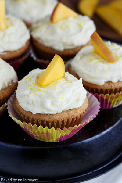 Mango Cupcakes Mango Cupcakes