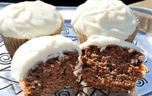 Double Chocolate Zucchini Cupcakes Double Chocolate Zucchini Cupcakes