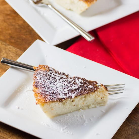 Impossible Coconut Rum Pie Impossible Coconut Rum Pie