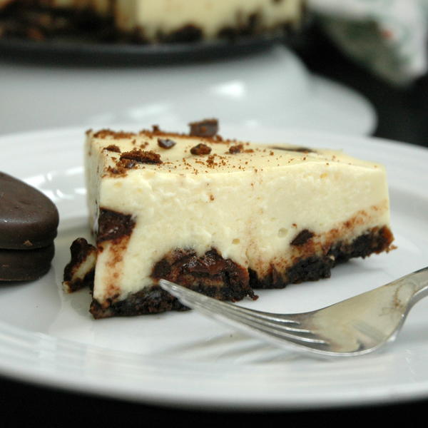 Chocolate Mint Chip Cheesecake Chocolate Mint Chip Cheesecake