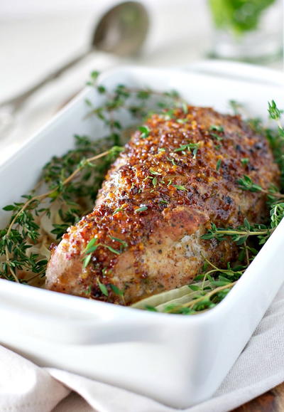 Honey Dijon Roasted Pork Tenderloin Honey Dijon Roasted Pork Tenderloin