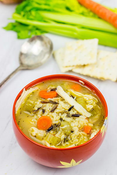 Chicken and Wild Rice Soup Chicken and Wild Rice Soup