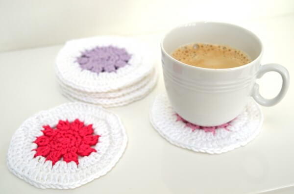 Fun Crochet Coasters Fun Crochet Coasters