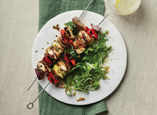 Tuscan Spiedini with Fresh Herbs, Lemon, and Cracked Fennel Seeds EDR Tuscan Spiedini with Fresh Herbs Lemon and Cracked Fennel Seeds