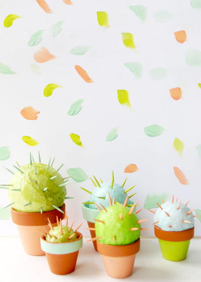 Toothpick Cacti Craft Toothpick Cacti Craft
