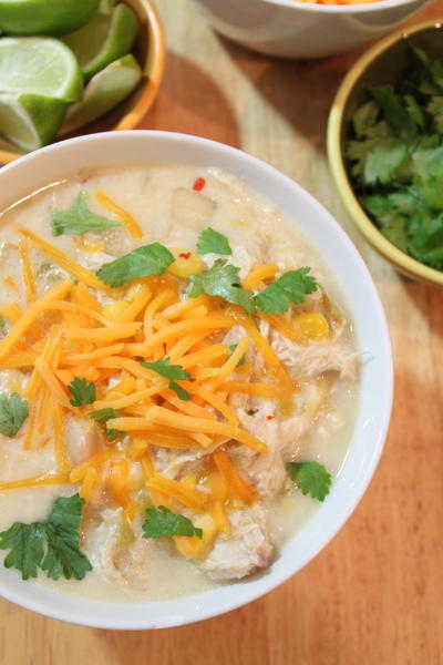 Slow Cooker White Chicken Chili Slow Cooker White Chicken Chili