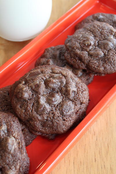 Double Chocolate Brownie Cookies Double Chocolate Brownie Cookies