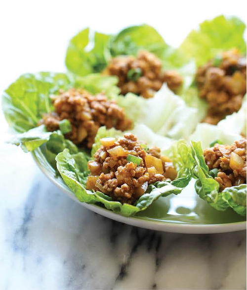 Copycat PF Changs Chicken Lettuce Wraps Copycat PF Changs Chicken Lettuce Wraps