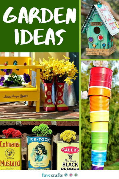 Craft Outside 84 DIY Garden Ideas