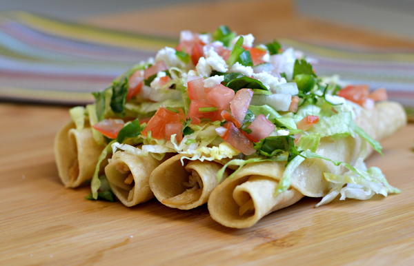 Chicken Flautas Chicken Flautas