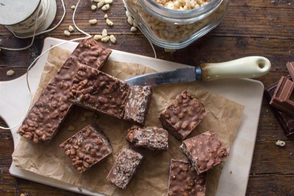 Double Chocolate Crispy Treat Double Chocolate Crispy Treat