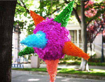 Funky Pointed DIY Pinata
