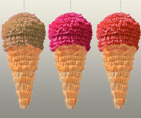 Ice Cream Homemade Pinata Craft Ice Cream Homemade Pinata Craft