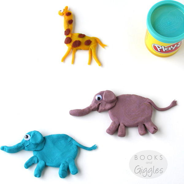 Easy Playdough Animals Easy Playdough Animals