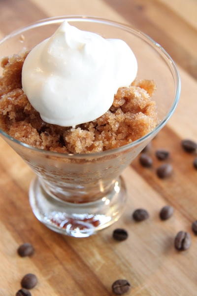 Effortless Coffee Granita Effortless Coffee Granita