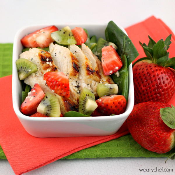 Spinach Strawberry Salad Spinach Strawberry Salad